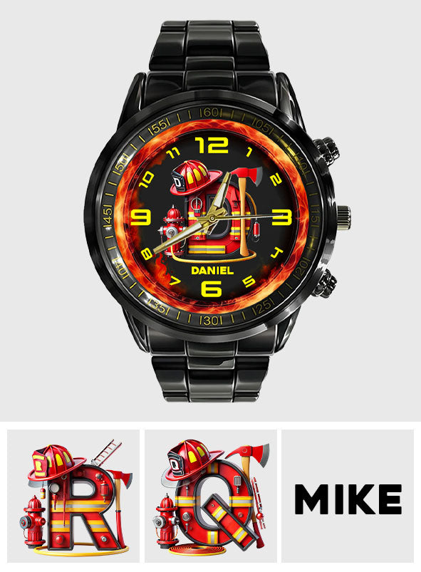 Being A Firefighter - Personalized Firefighter Hand Watch