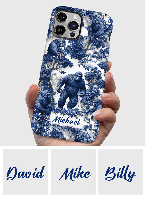 Ambiance estivale Bigfoot - Coque de téléphone personnalisée avec imprimé intégral - Randonnée