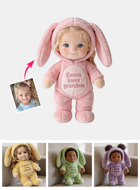 Coussin en fausse fourrure premium personnalisé pour grand-mère - Cadeau idéal pour maman ou grand-mère avec n'importe quelle photo