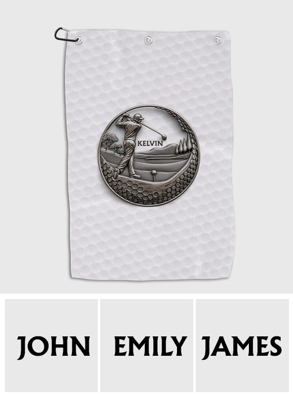 Love Golf - Personalized Golf Towel