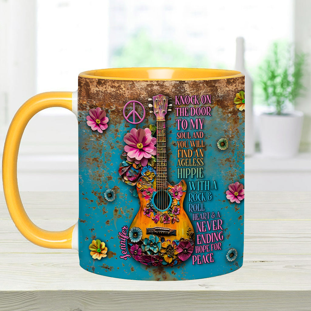 Hippie Soul - Personalized Hippie Accent Mug