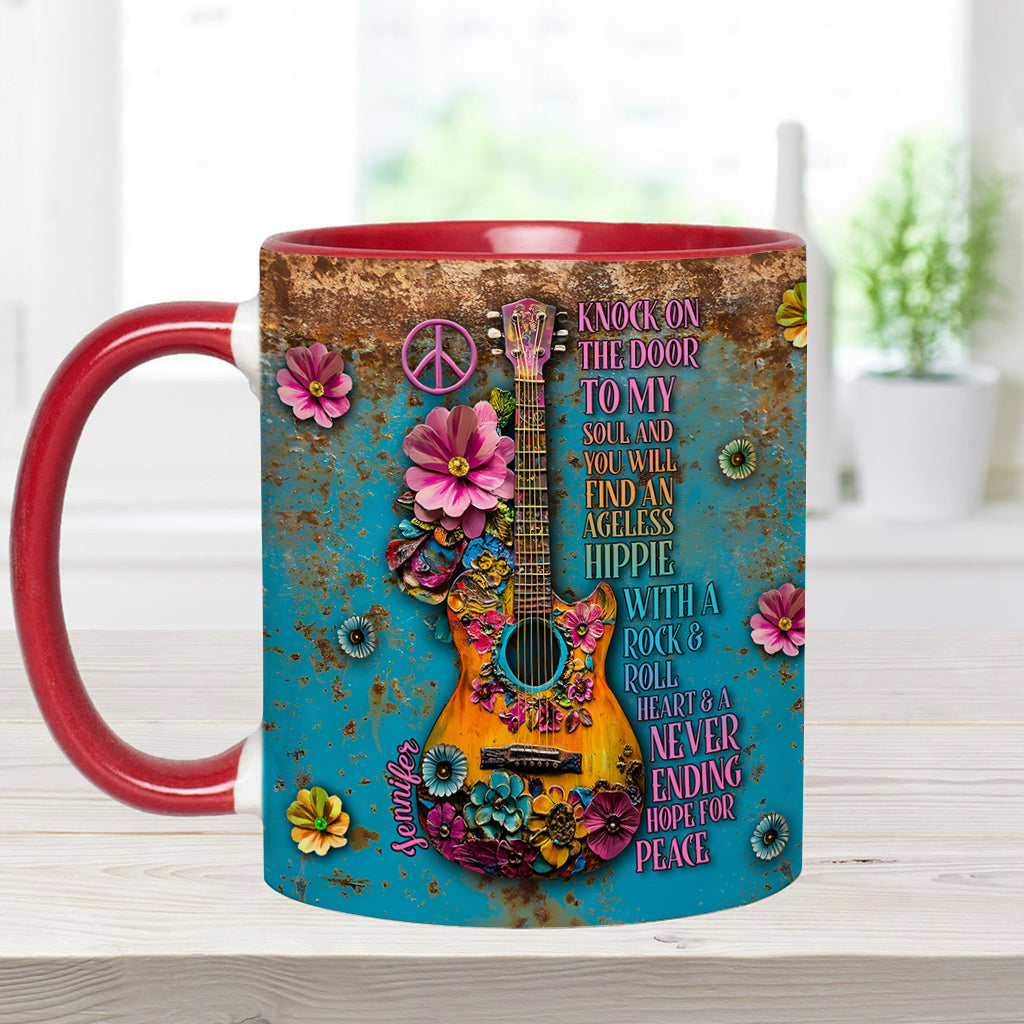 Hippie Soul - Personalized Hippie Accent Mug
