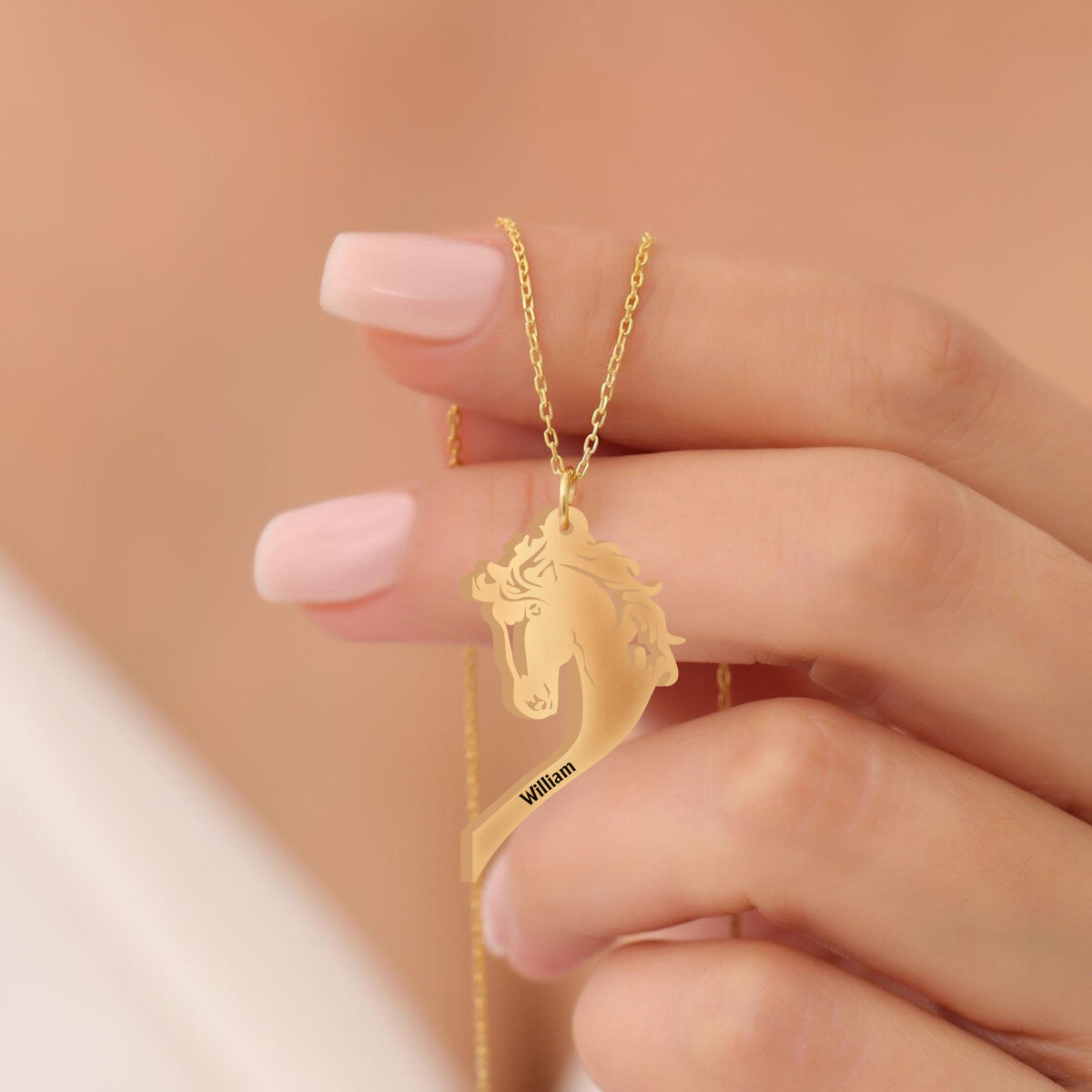 You And Me We Got This - Personalized Horse Matching Pendant Necklace