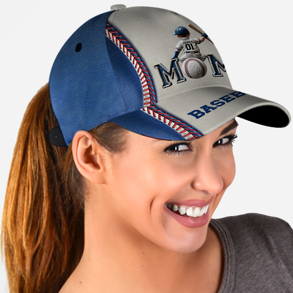 Baseball/ Softball Mom - Personalized Mother Classic Cap