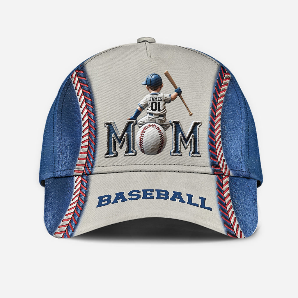 Baseball/ Softball Mom - Personalized Mother Classic Cap