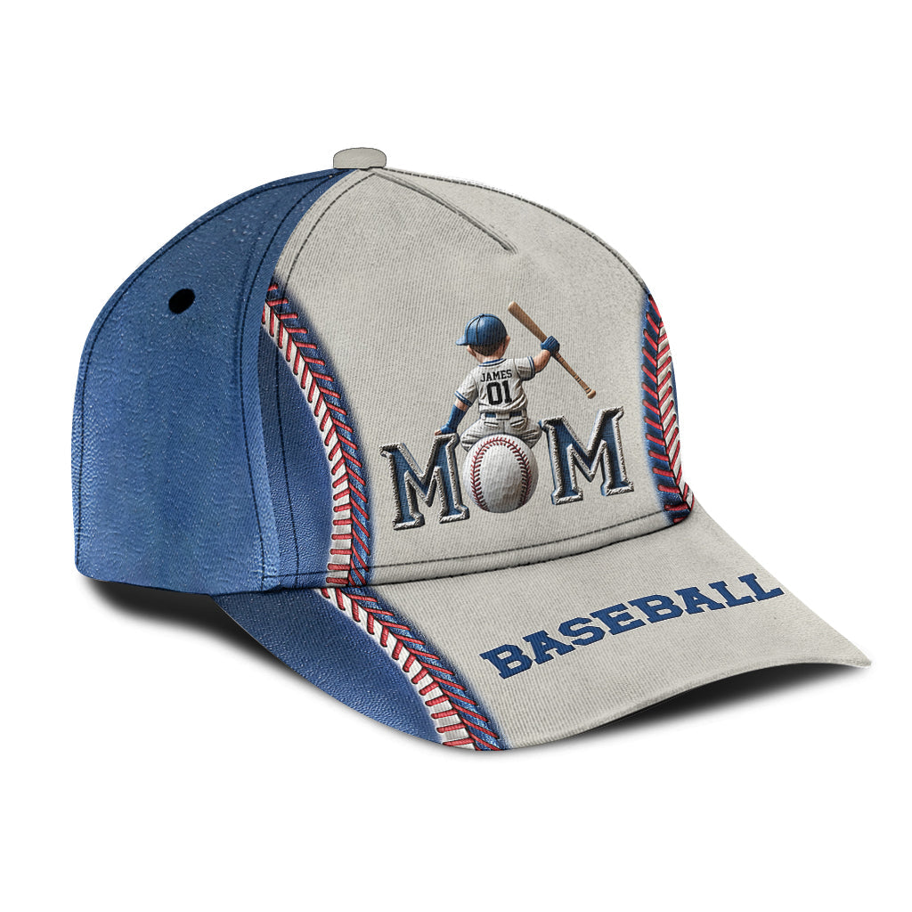 Baseball/ Softball Mom - Personalized Mother Classic Cap