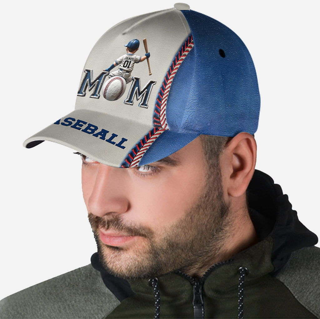 Baseball/ Softball Mom - Personalized Mother Classic Cap