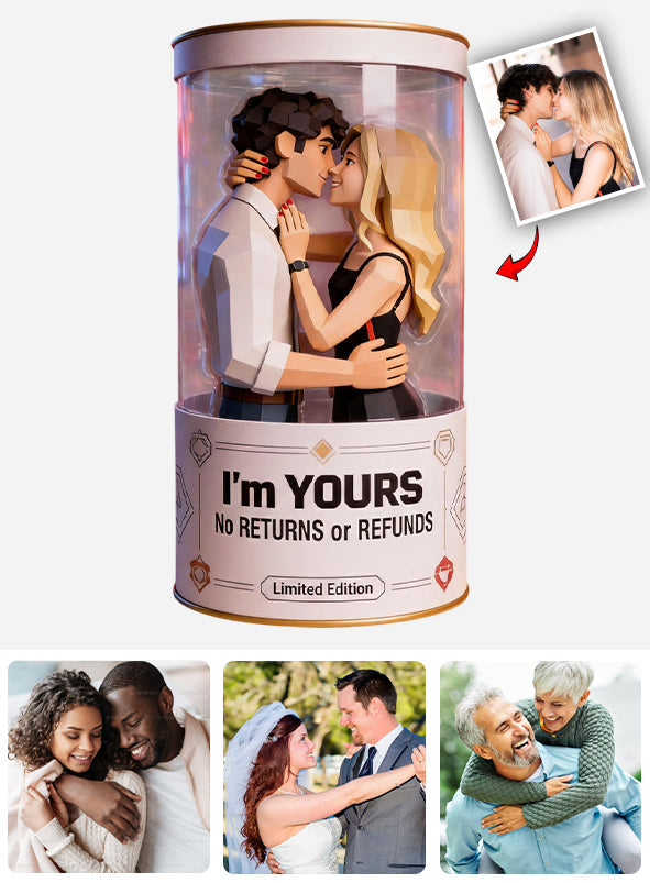 I Love You - Personalized Couple Custom Shaped Acrylic Plaque