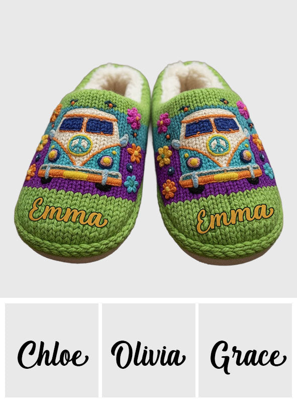 Hippie Souls - Personalized Hippie Slippers