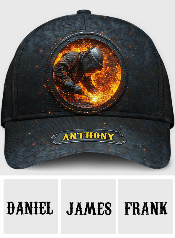 Gift For Welder Man - Personalized Welder Classic Cap