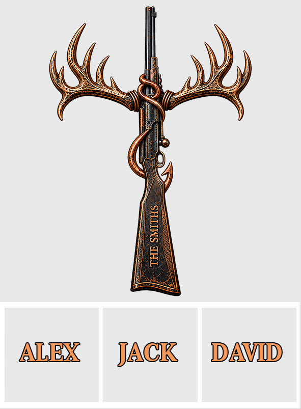 God Made A Hunter - Personalized Hunting 3D Printed Cut Metal Sign