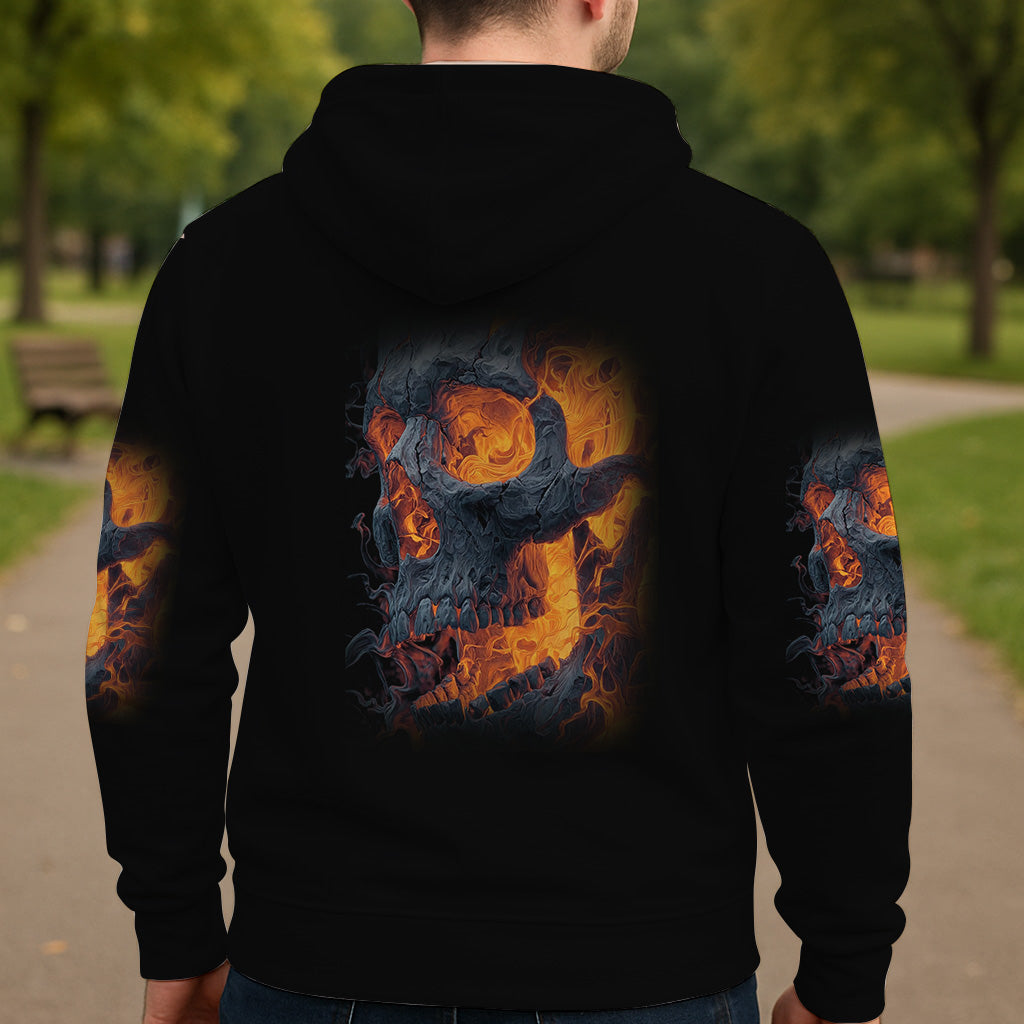 Glowing Skeleton - Personalized Skull All Over Shirt