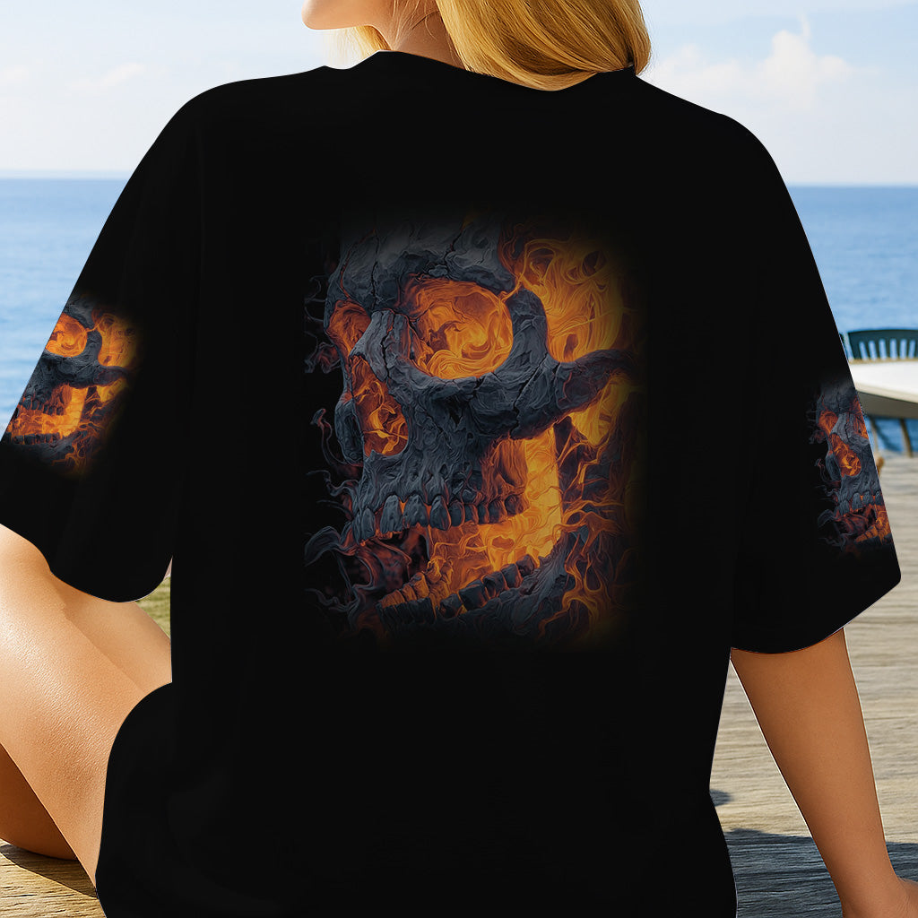 Glowing Skeleton - Personalized Skull All Over Shirt