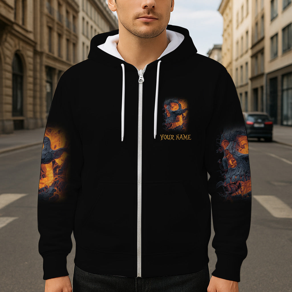 Glowing Skeleton - Personalized Skull All Over Shirt