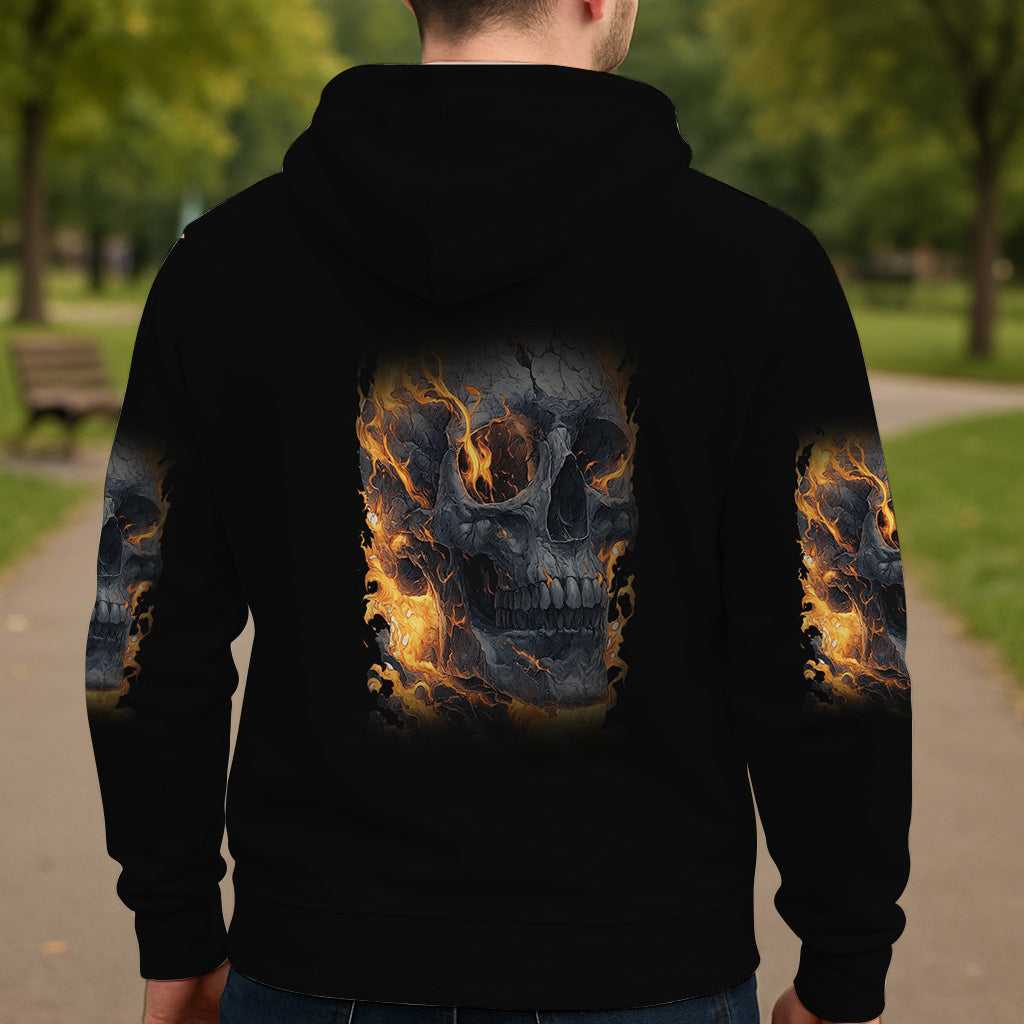 Glowing Skeleton - Personalized Skull All Over Shirt