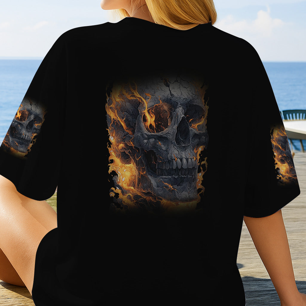 Glowing Skeleton - Personalized Skull All Over Shirt