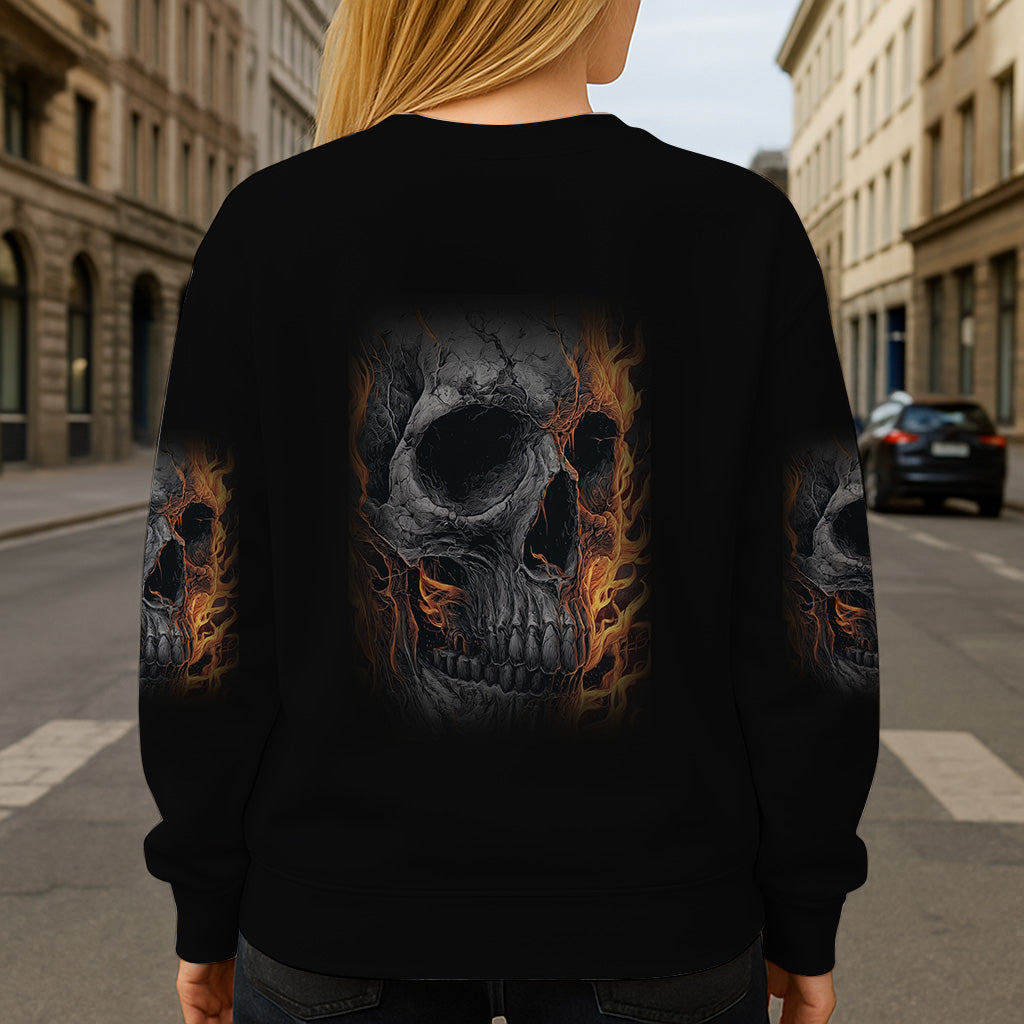 Glowing Skeleton - Personalized Skull All Over Shirt