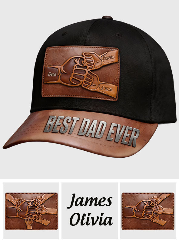Best Dad Ever - Personalized Father Classic Cap