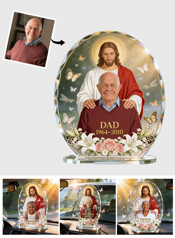 Plaque commémorative personnalisée pour tableau de bord de voiture - Cadeau commémoratif