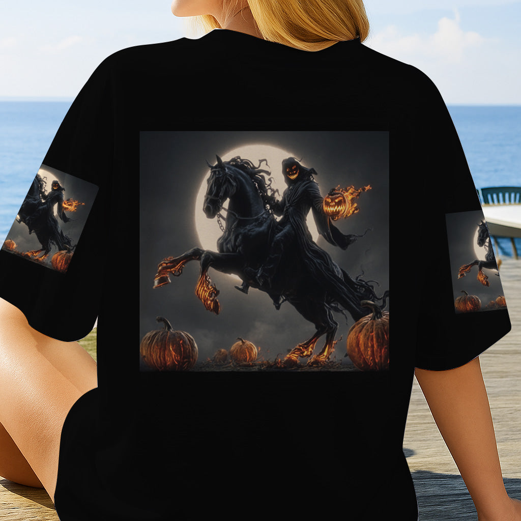 Hello Darkness - Personalized Skull All Over Shirt