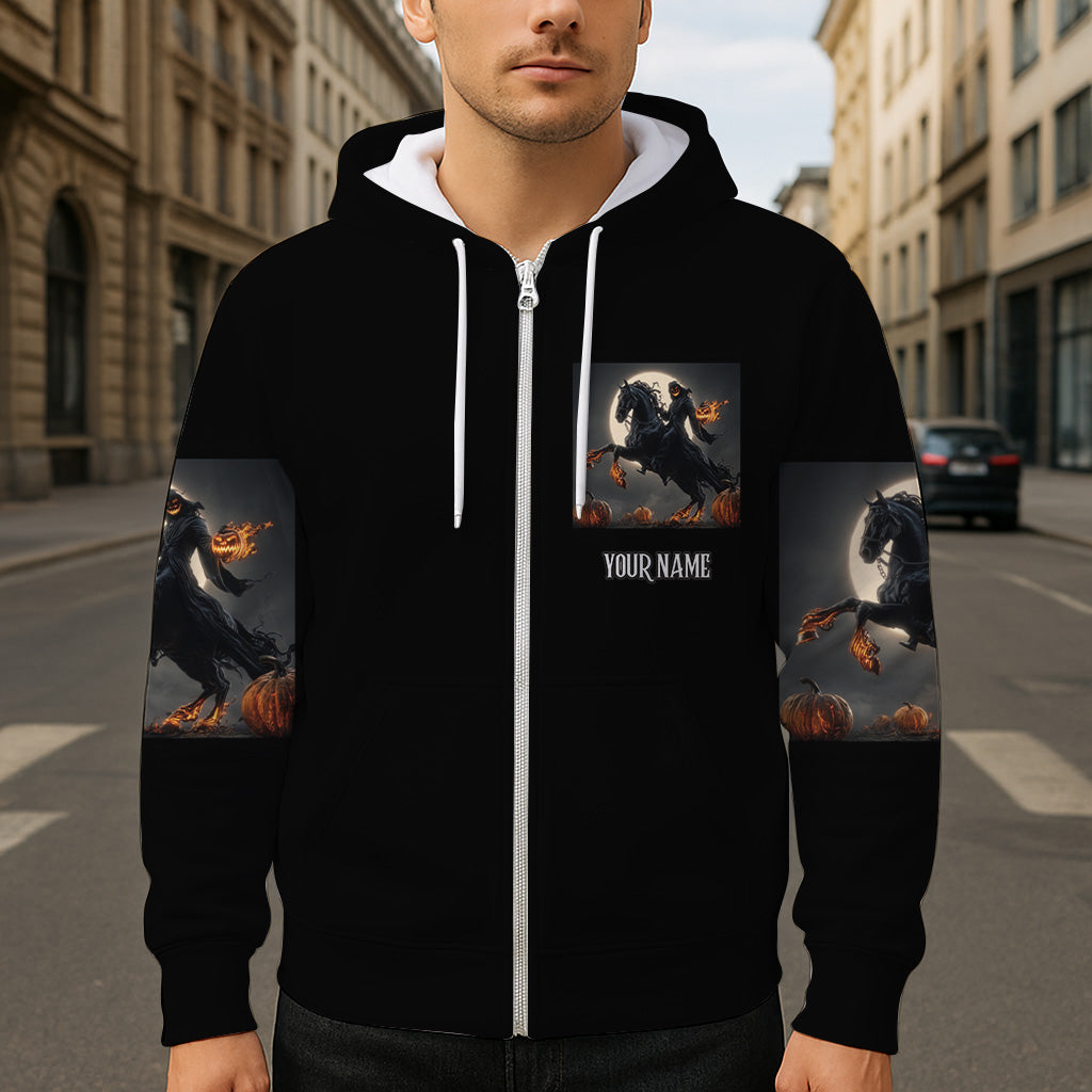 Hello Darkness - Personalized Skull All Over Shirt