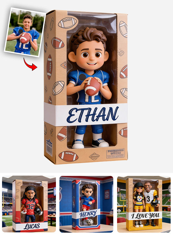 Plaque acrylique personnalisée à partir d'une photo - Tous sports - Football, basketball, baseball... - Plaque acrylique personnalisée en forme de ballon de football