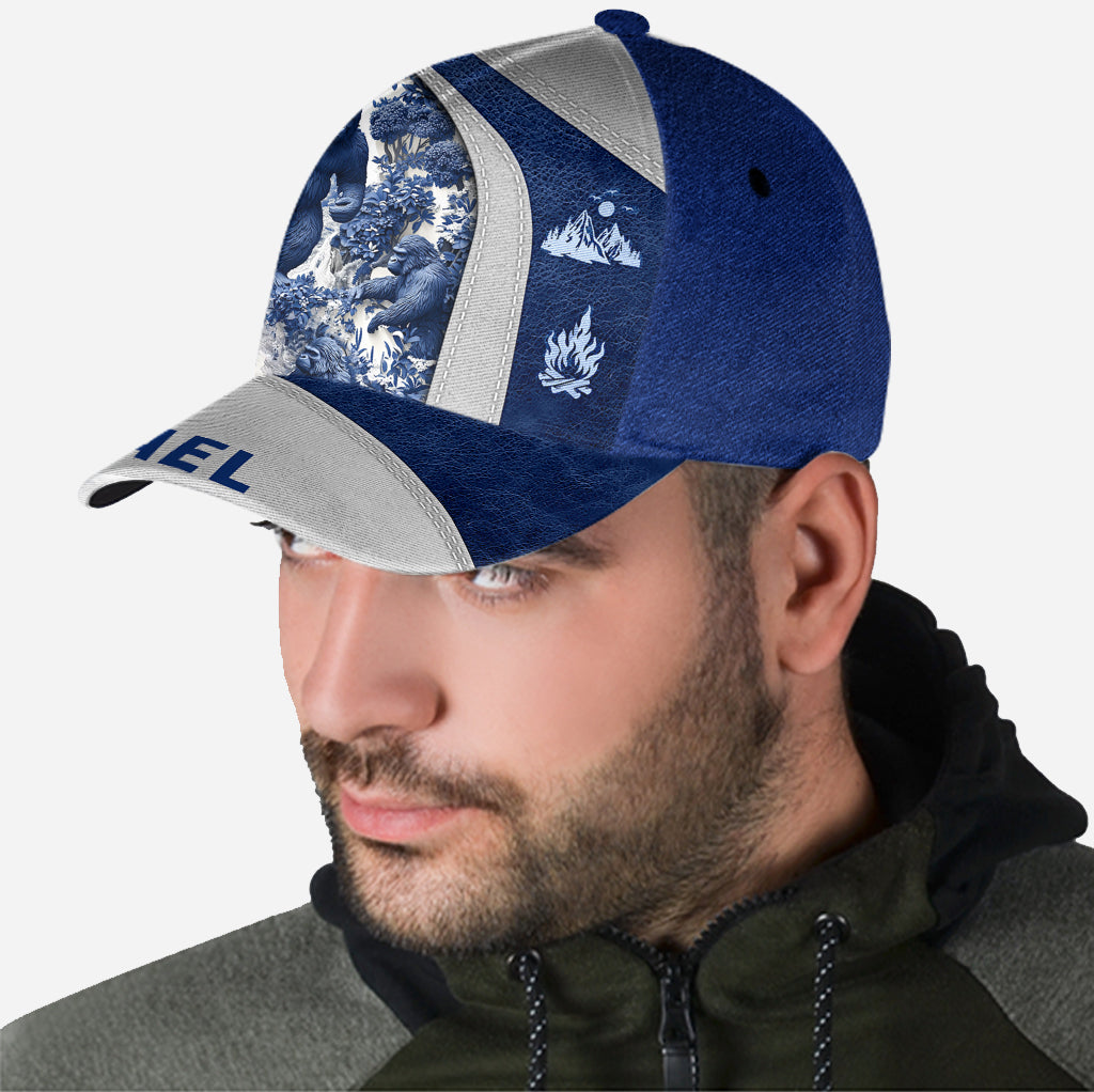 Bigfoot Summer Vibes - Personalized Hiking Classic Cap