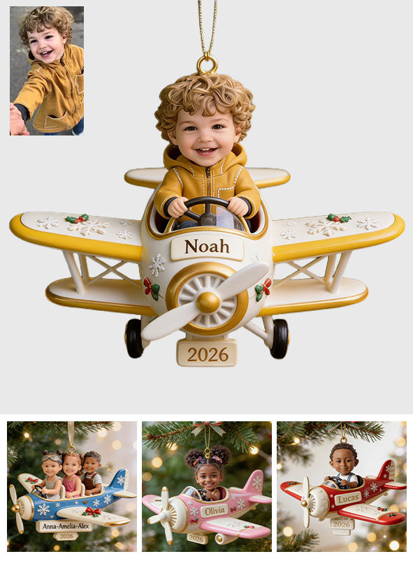 Flieg Mit Mir - Personalisierte Kinder Premium 3D Ornament