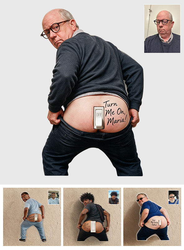 Turn Me On - Personalized Spicy Couple Light Switch/ Outlet Cover