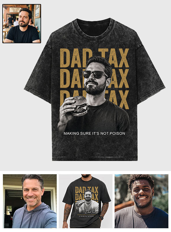 T-shirt personnalisé pour papa - Je fais attention à ce que j'achète