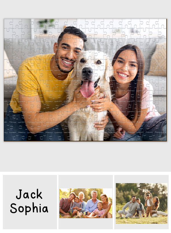 Family Gift - Personalized Family Jigsaw Puzzle