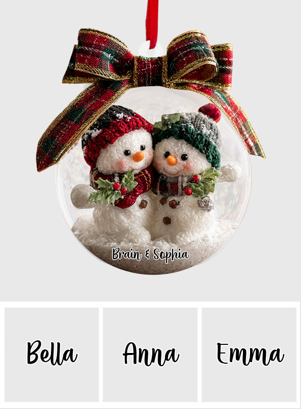You & Me We Got This - Personalized Couple Ornament