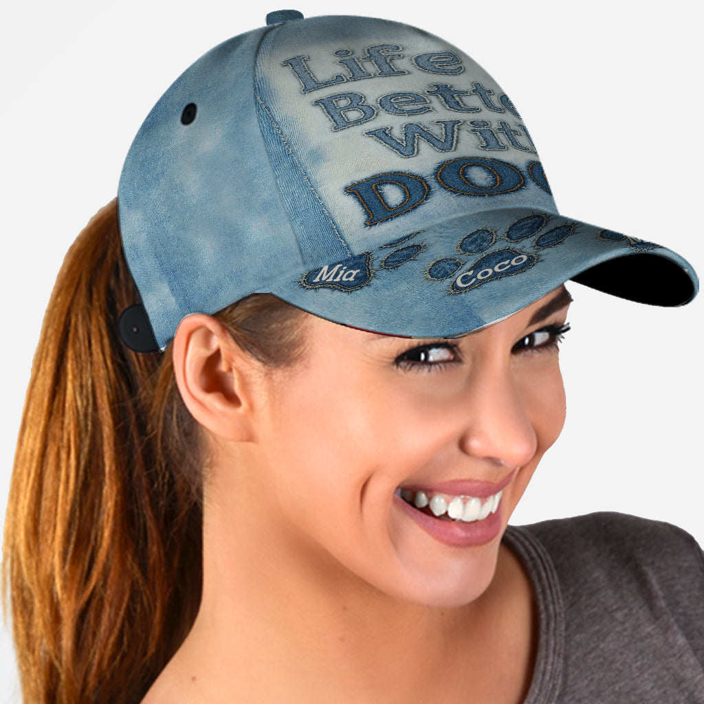 Best Dog Mom Ever - Personalized Dog Classic Cap
