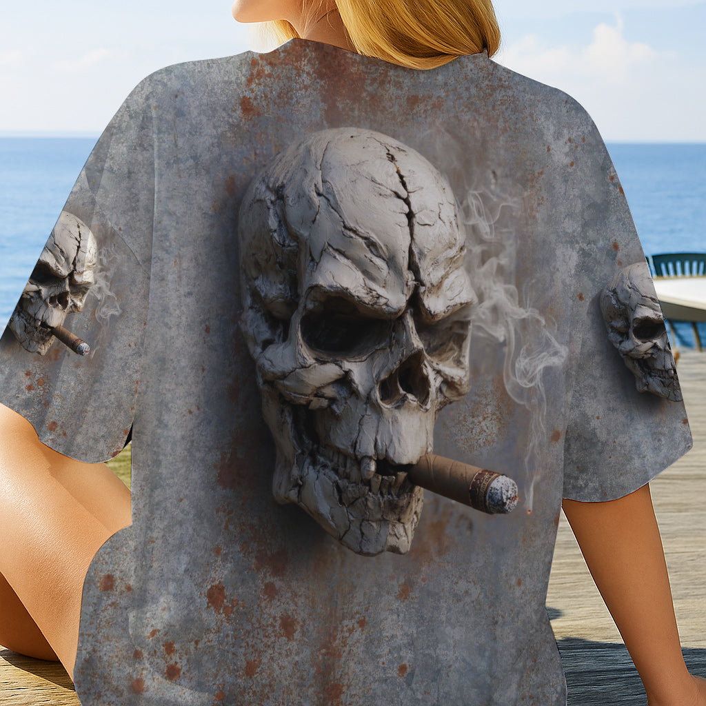 Strong Skull - Personalized Skull All Over Shirt