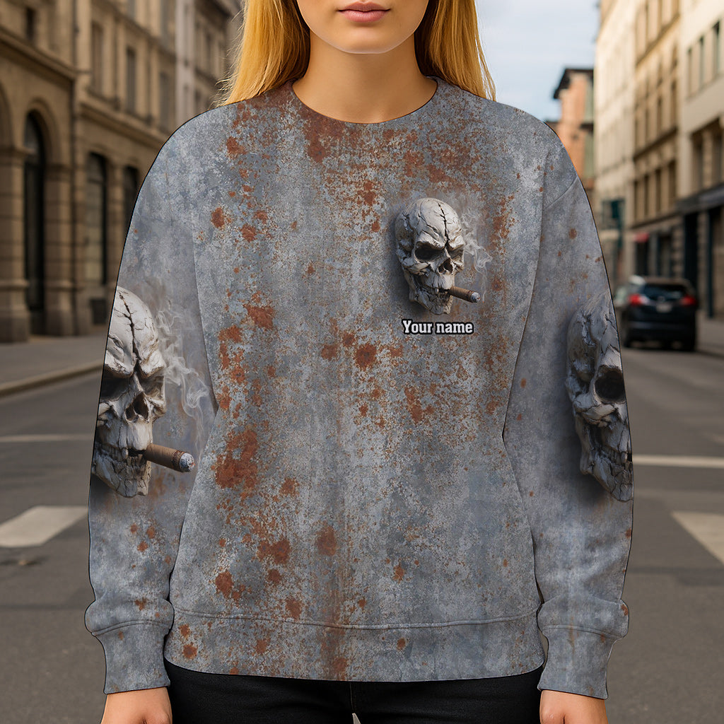 Strong Skull - Personalized Skull All Over Shirt
