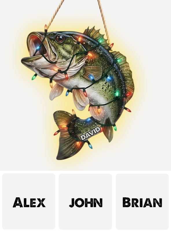 Angelbegeisterung – Personalisiertes Acryl-Schild mit LED-Beleuchtung