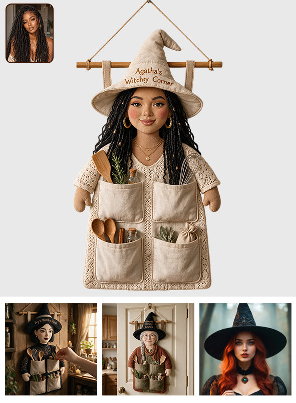 Pockets Of Magic - Personalized Witch Hanging Organizer