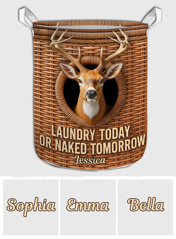 Laundry Today - Personalized Hunting Storage Basket