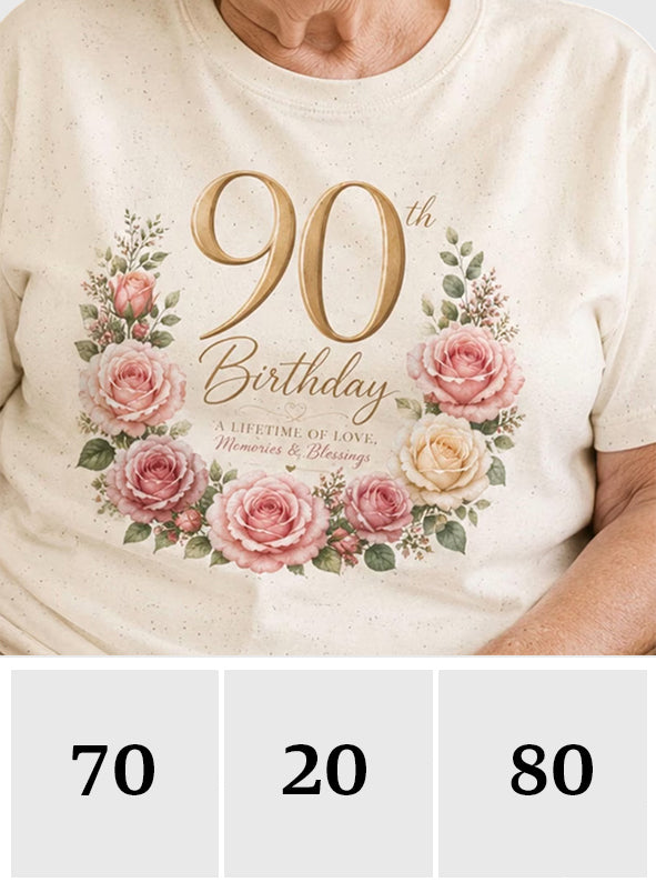 Birthday Gift - Personalized Birthday T-shirt And Hoodie