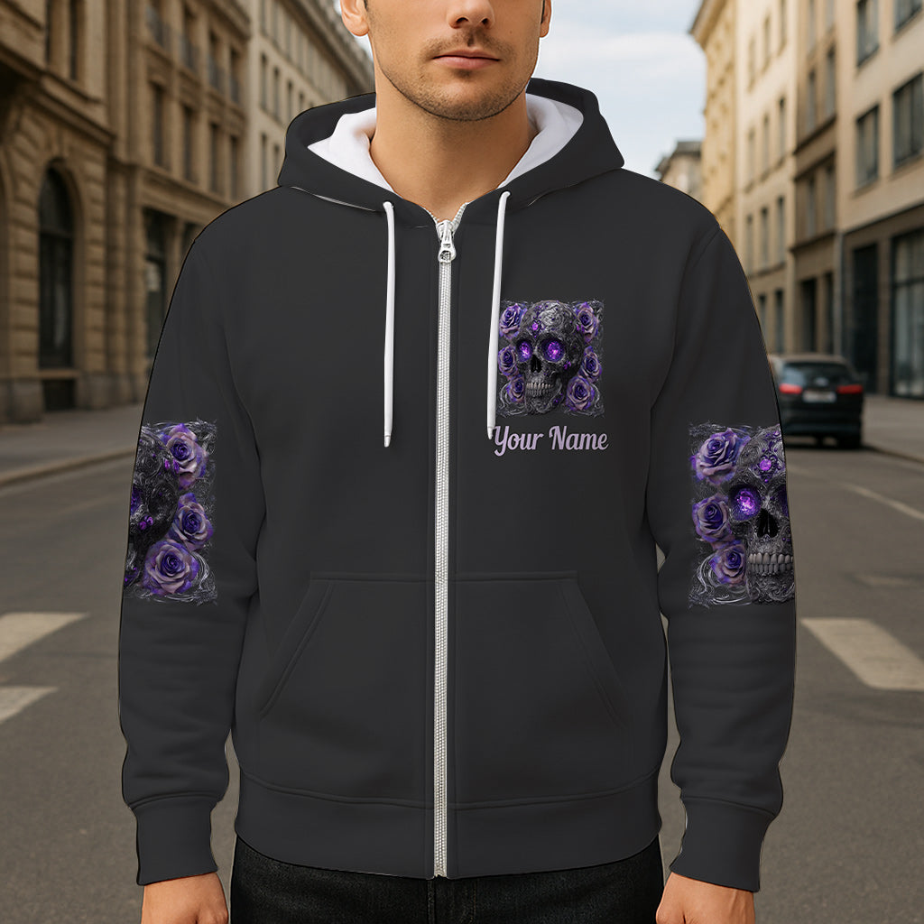 Sparkle Skull - Personalized Skull All Over Shirt