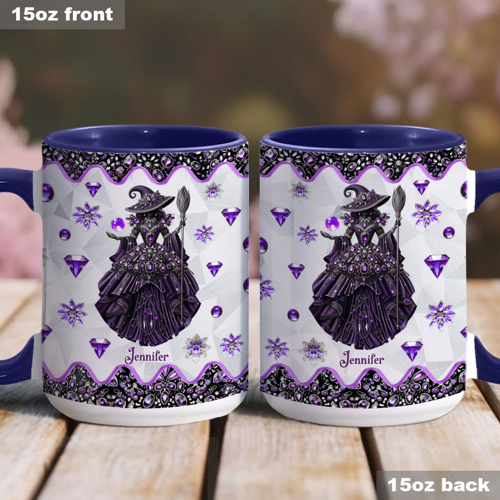 Beautiful Witch - Personalized Witch Accent Mug