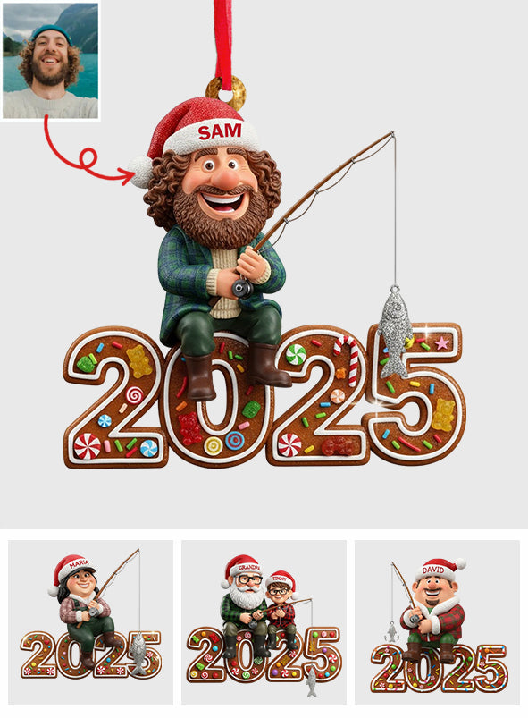 Cadeau mascotte de pêche - Ornement de pêche personnalisé