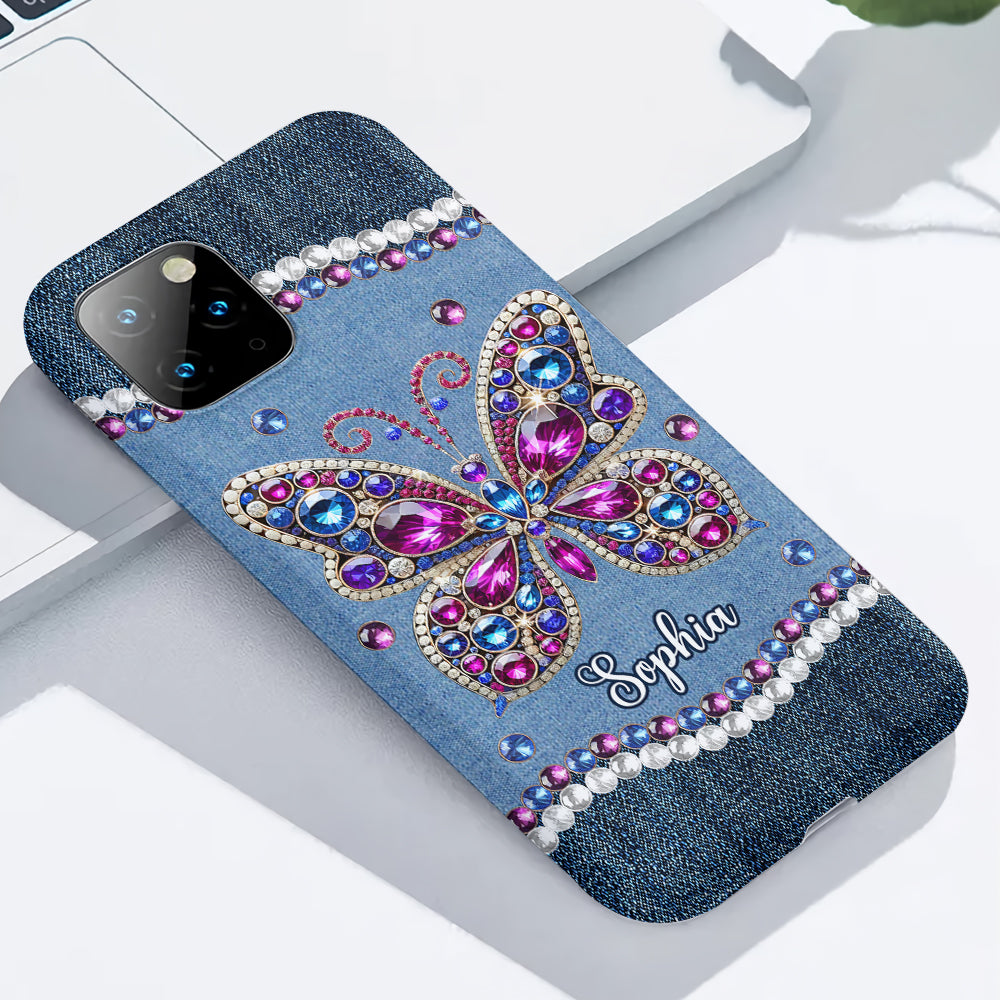 Beautiful Butterly - Personalized Butterfly Full Print Phone Case