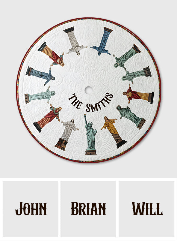 Believer - Personalized Christian Tree Skirt