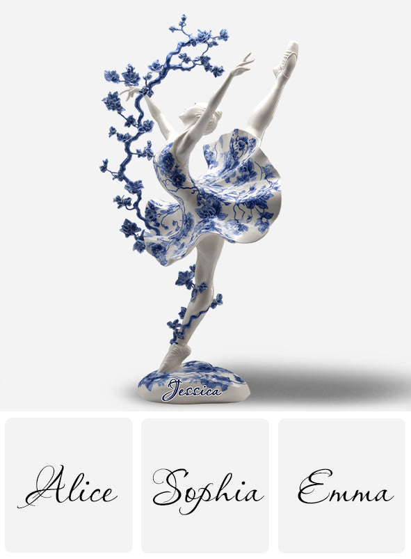 Ballet Dancer Ballerina Gift - Personalized Ballet Custom Shaped Acrylic Plaque