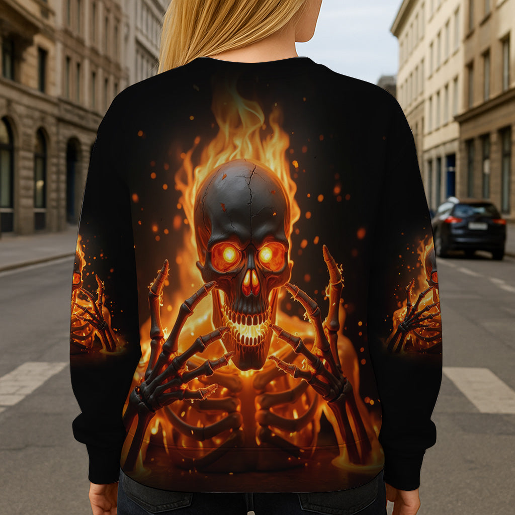 My Give A F Is Broken - Personalized Skull All Over Shirt