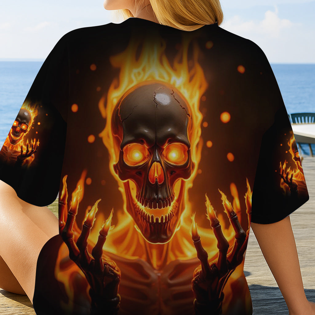 My Give A F Is Broken - Personalized Skull All Over Shirt