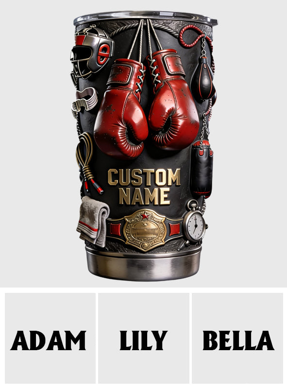 Love Boxing - Personalized Boxing Tumbler