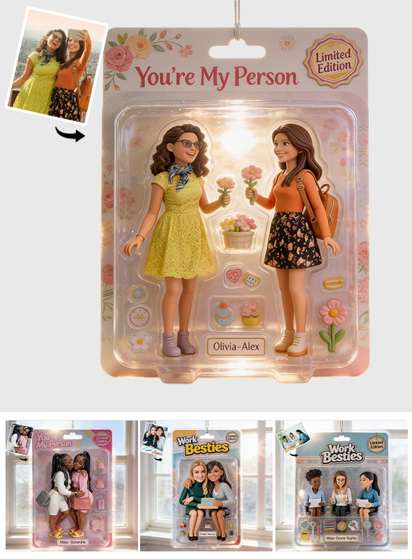 Jedes Foto, jedes Thema – Geschenke für sie, für beste Freundinnen – Personalisierter Fensterhänger als Sonnenfänger für Kollegen