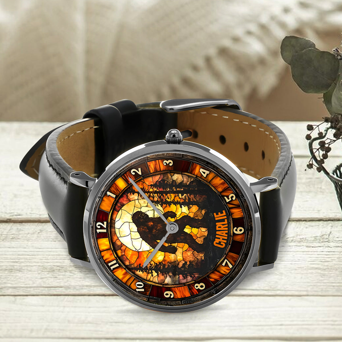 Sasquatch - Personalized Camping Hand Watch